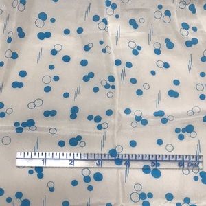 100% silk fabric with fun geometric design